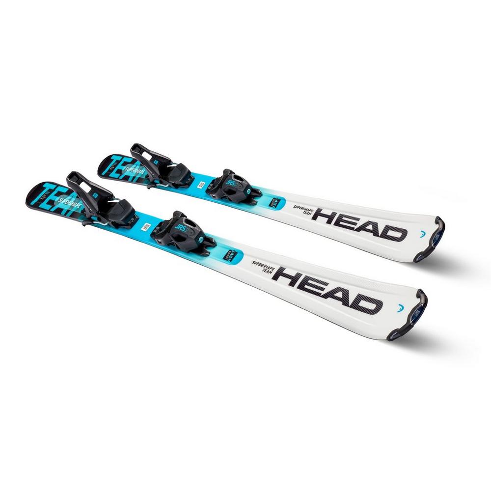 Head Kids' Supershape Team Easy Skis + SX7.5 Binders - White