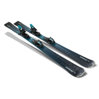  Women's Primetime No3 Skis + EL10 Binding - Blue