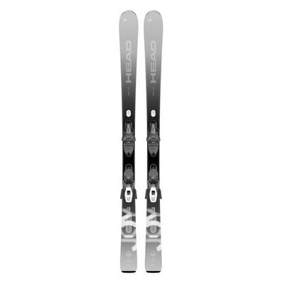 Head Women's e.Real Joy Skis + Joy 9 Binding - Grey / Black