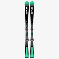  Men's Supershape e-Magnum Skis + PRD 12 Binding - Black / Green