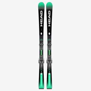 Men's Supershape e-Magnum Skis + PRD 12 Binding - Black / Green