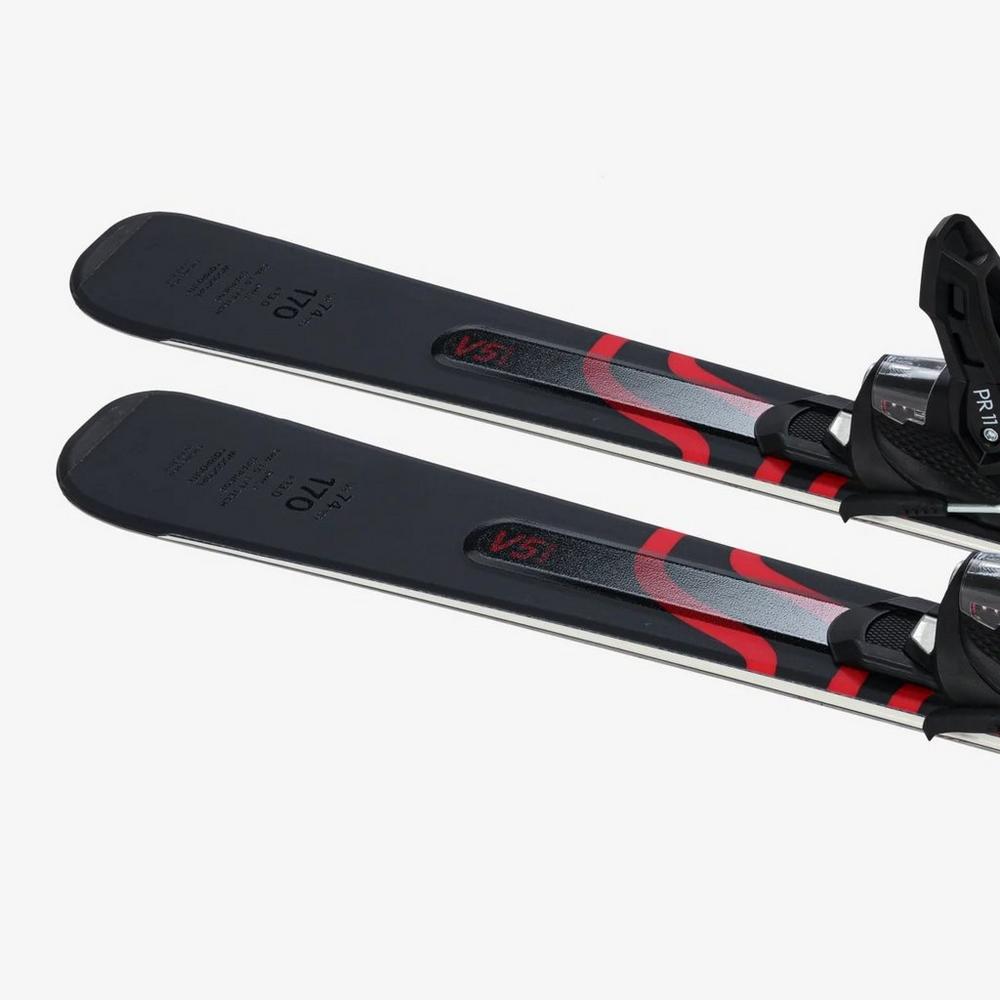 Head Men's Shape e.V5 Skis + PR11 Binding - Black / Red