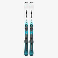  Kids' Supershape Team Easy Skis + JRS 7.5 Binding - White / Blue