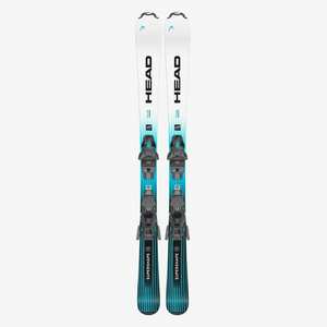 Kids' Supershape Team Easy Skis + JRS 7.5 Binding - White / Blue