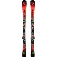  Kids' Hero Athlete SL Pro Skis + SPX11 - Red