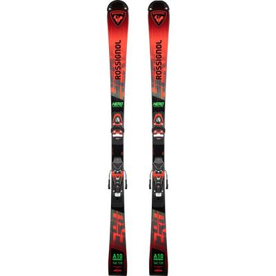 Rossignol Kids' Hero Athlete SL Pro Skis + SPX11 - Red