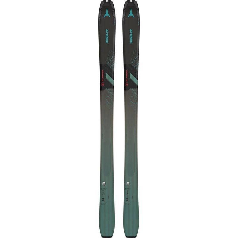 Atomic Men's Backland Touring Skis 88mm + Climbing Skins