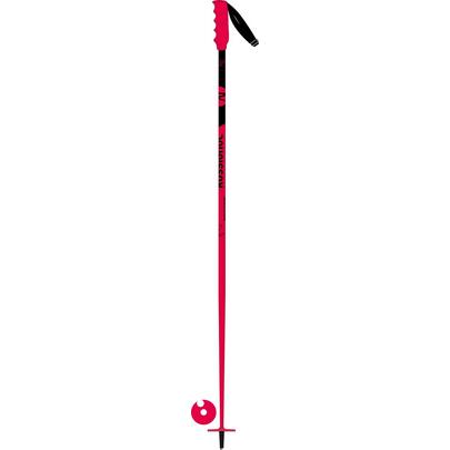 Rossignol Hero Slalom Junior Ski Poles - Red