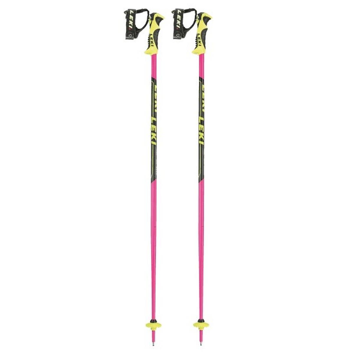 Leki World Cup Lite SL Race Ski Poles - Pink