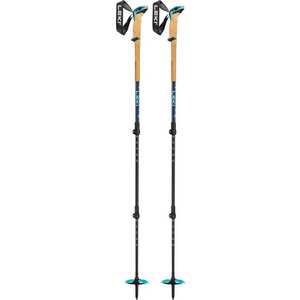 Bernina Lite 3 Adjustable Ski Touring Poles - Denim Blue