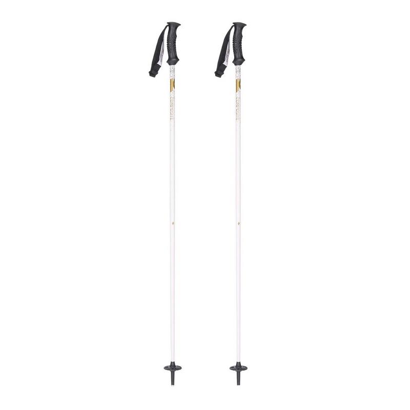 Women's Style Composite Ski Poles - White
