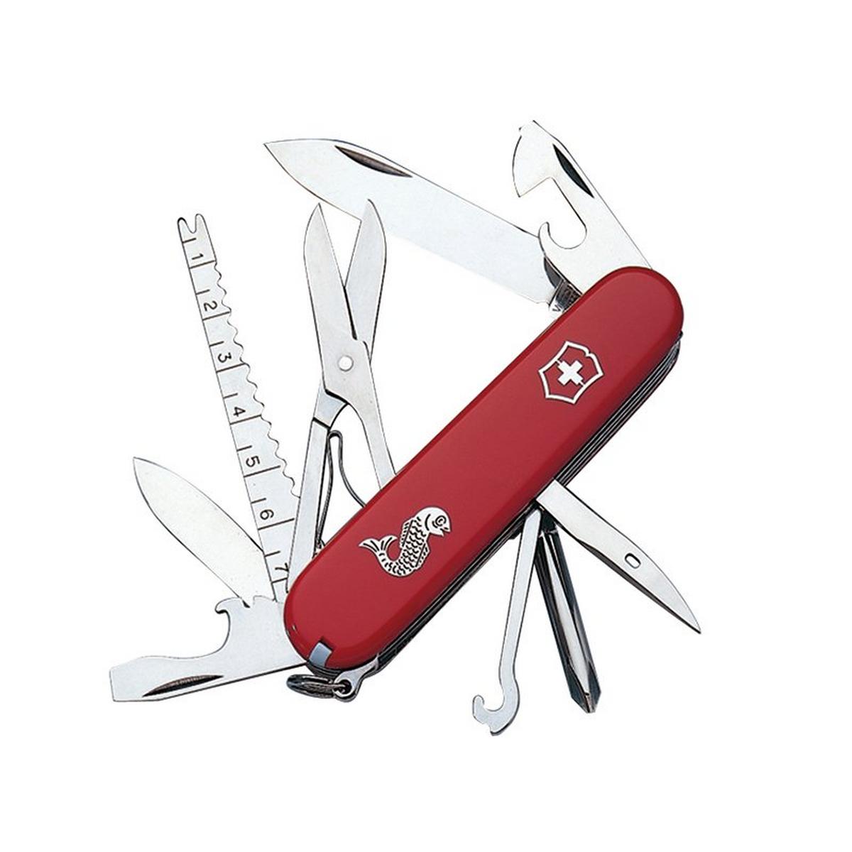 Swiss Army Fisherman Knife - Red