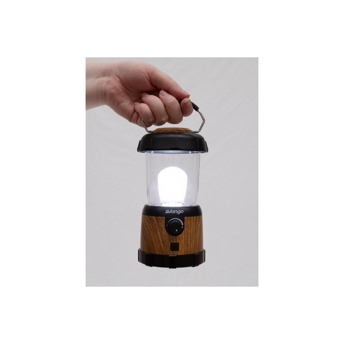 Vango Nova 200 Recharge Lantern - Wood Effect