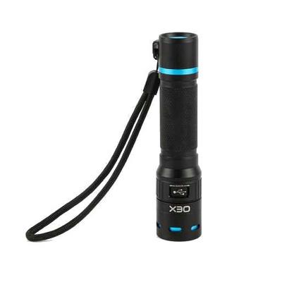 OEX 750L Rechargeable LED Torch - Black