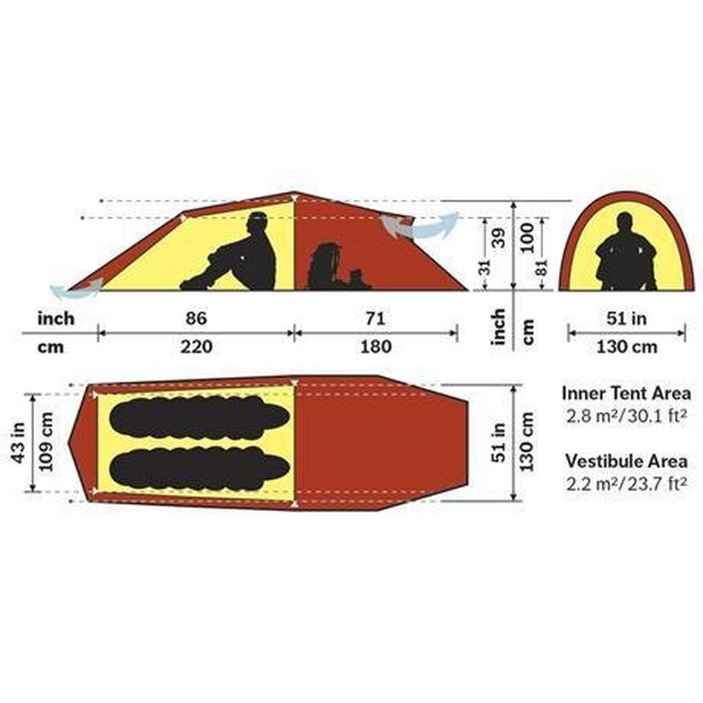 Hilleberg Nallo 2 GT Footprint