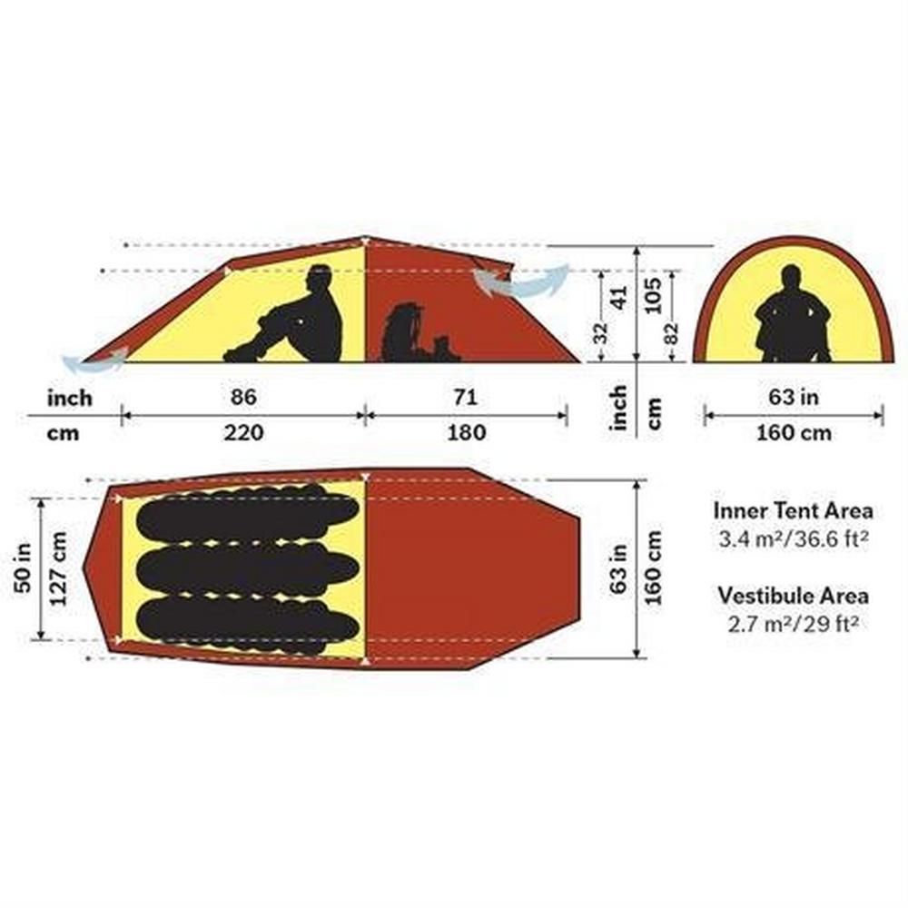 Hilleberg Nallo 3 GT Footprint