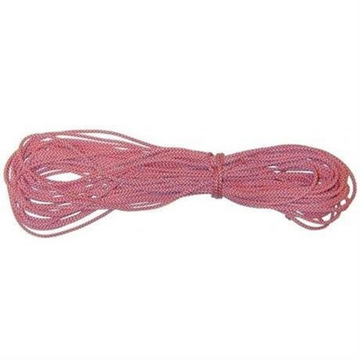 Hilleberg Guy Line Cord 3mm - Red & White Reflective (25m)