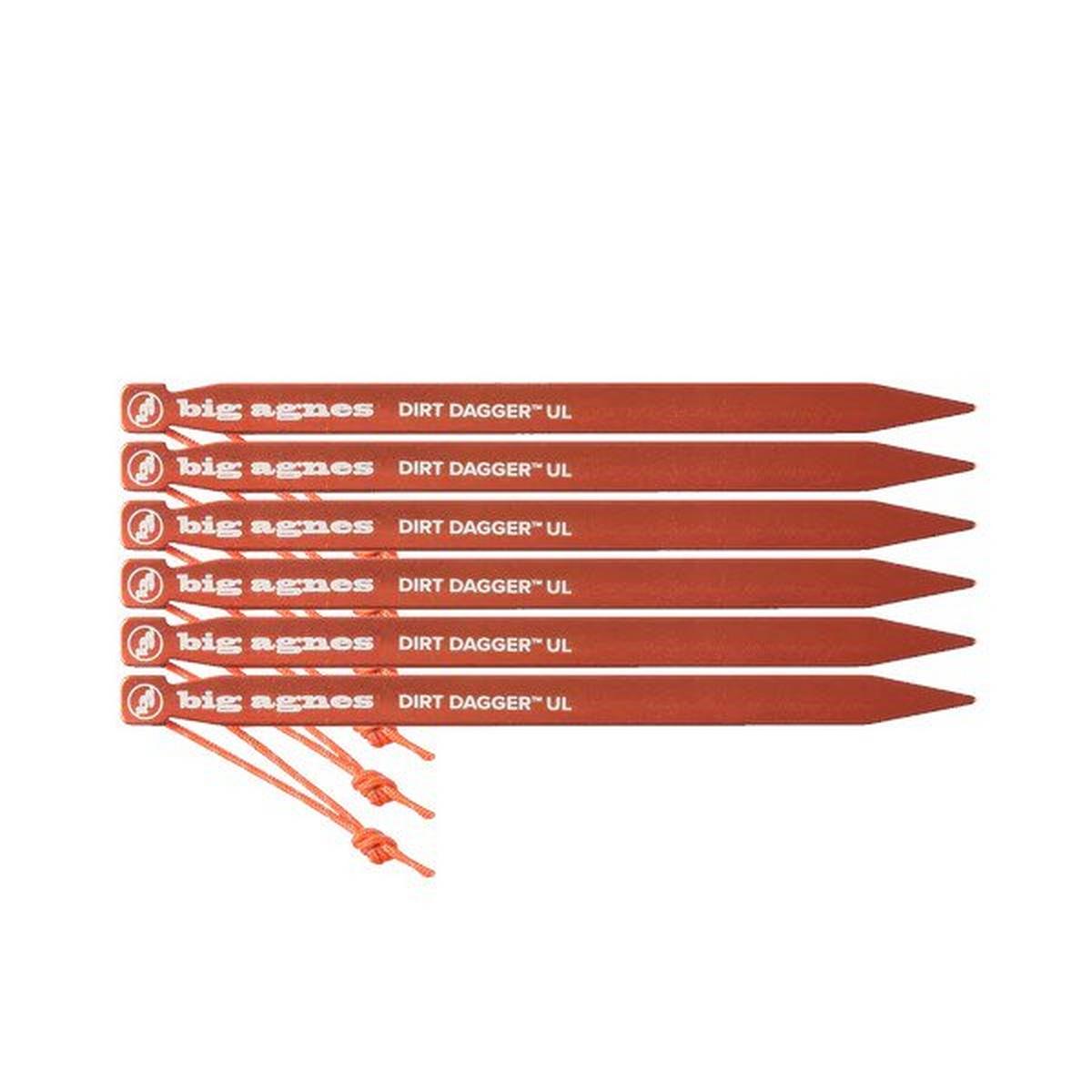Big Agnes Dirt Dagger UL 6" Tent Stakes (6 Pack)