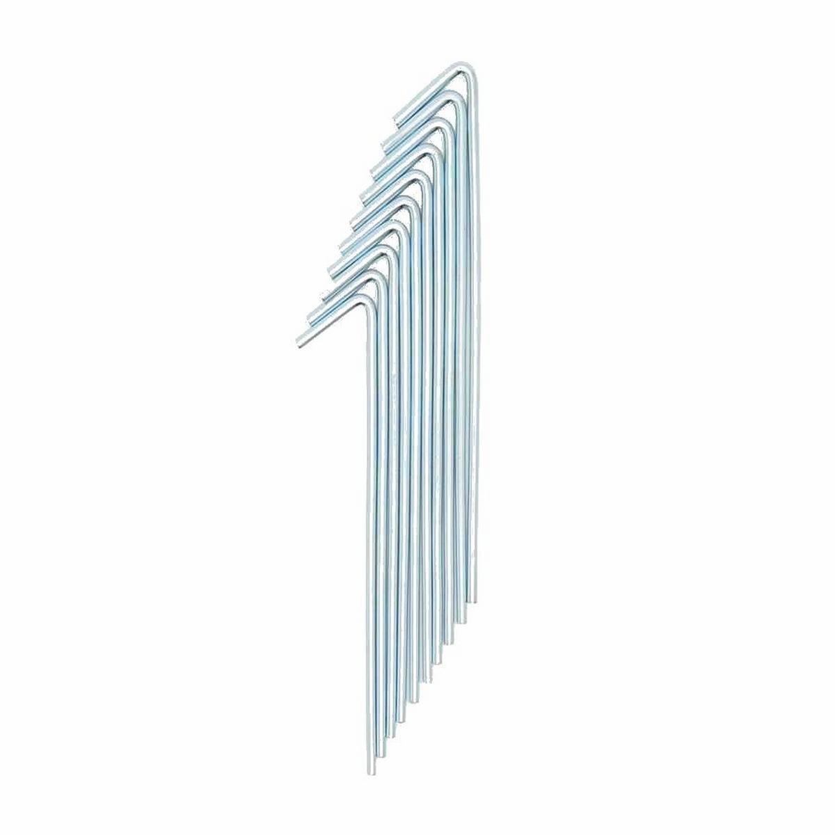 Hi-gear Roundwire 7in Pegs - 10 Pack