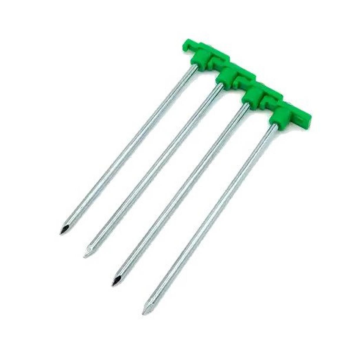 Hi-gear Groundhog Steel Pegs - 4 Pack