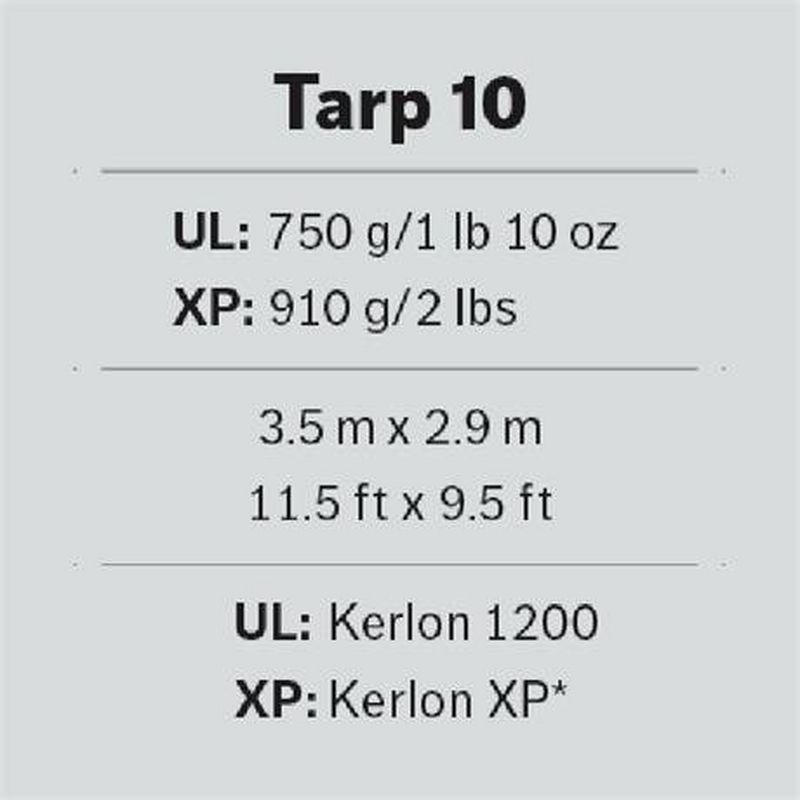 Hilleberg Tarp 10 XP Sand | Tarps & Shelters | Tiso UK