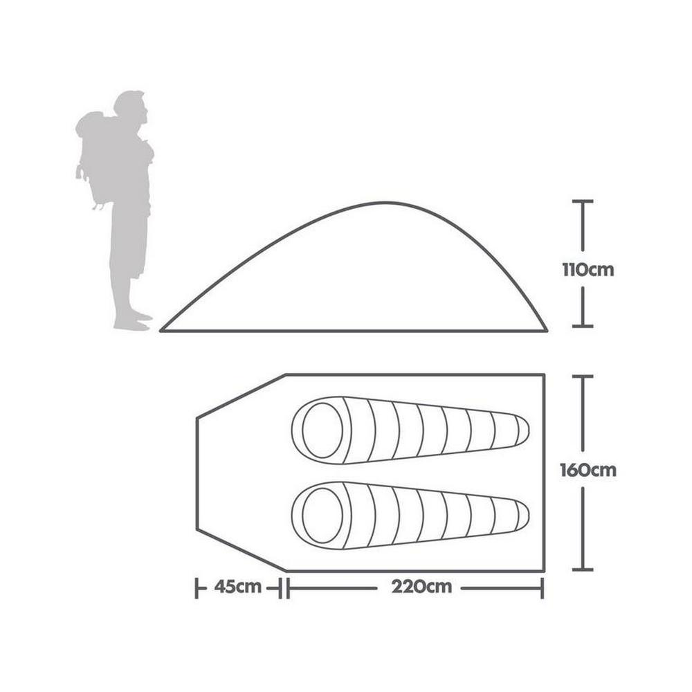 Eurohike Tamar 2 Two Person Tent George Fisher