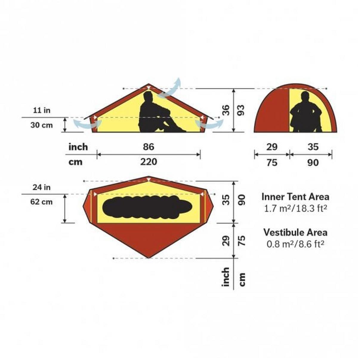 Hilleberg Akto | One Person Tent