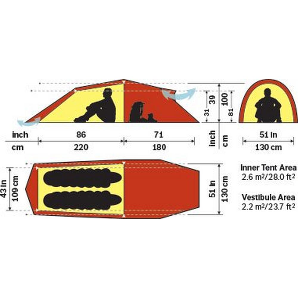 Hilleberg Nallo 2 GT Green | Two Person Tent