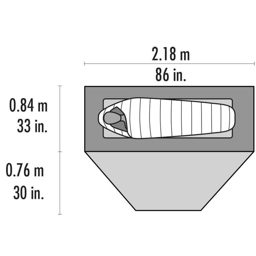 Msr 1 person clearance tent