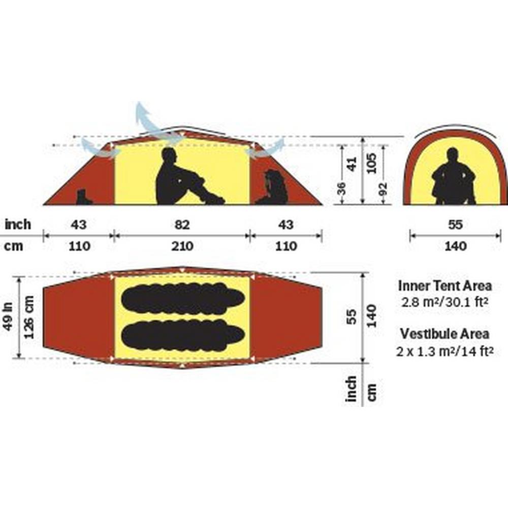 Hilleberg Tarra Two Person Tent George Fisher