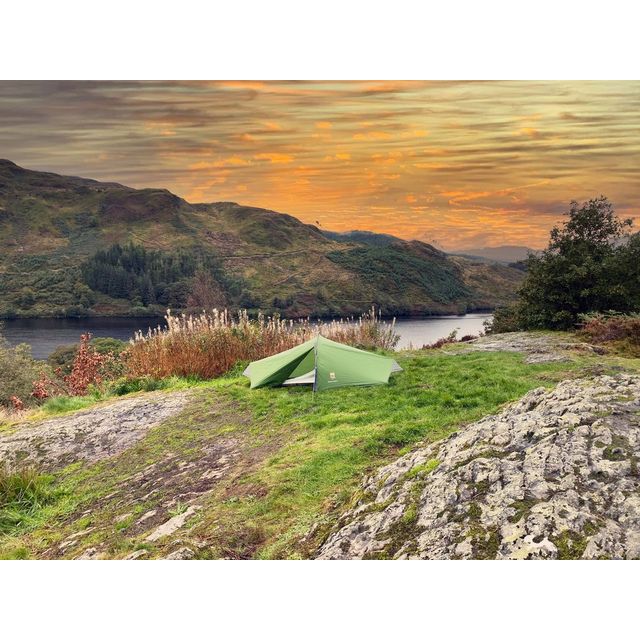 Wild Country Zephyros Compact 1 Man Backpacking Tent - Green