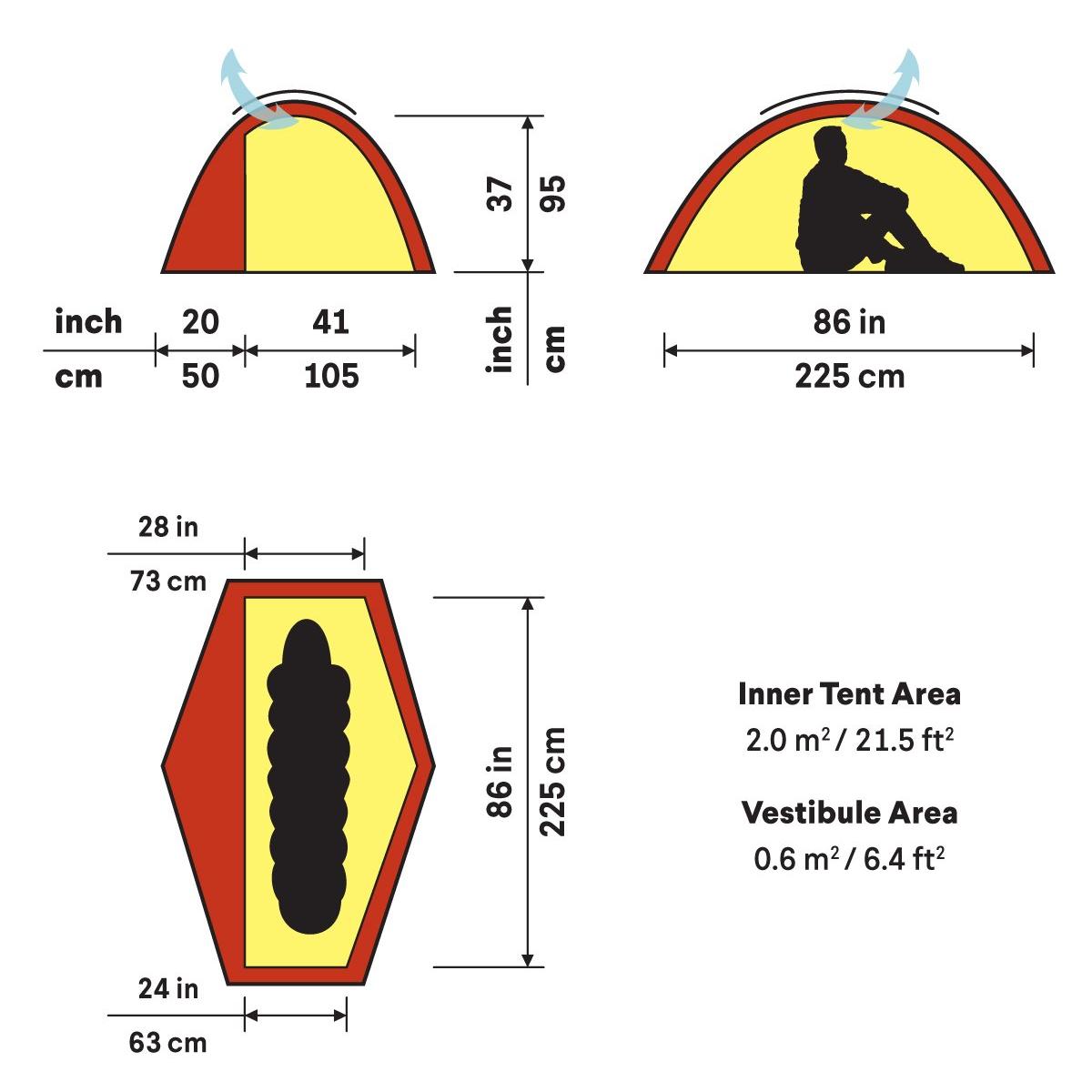 Hilleberg Soulo BL | One Person Tent