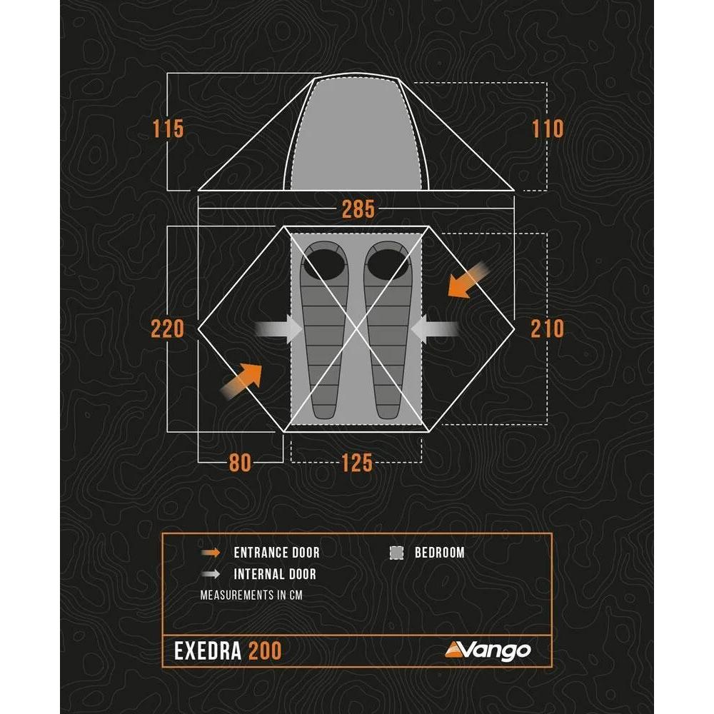 Vango Exedra 200 2-Person Tent