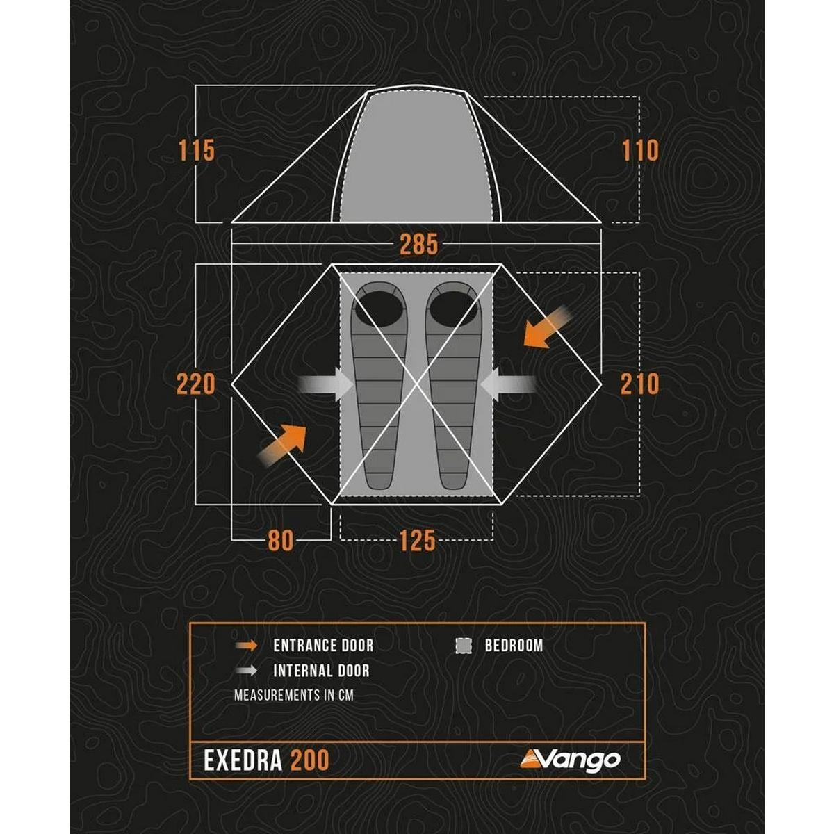 Vango Exedra 200 2-Person Tent