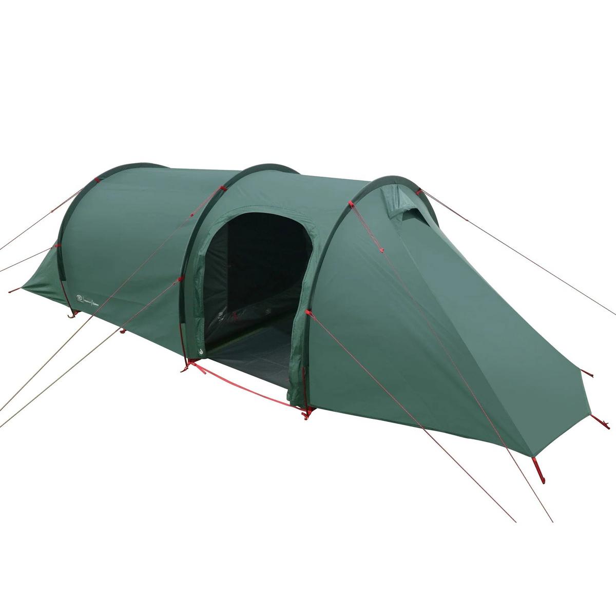 Highlander Respite 2-Person Extended Tunnel Tent - Green