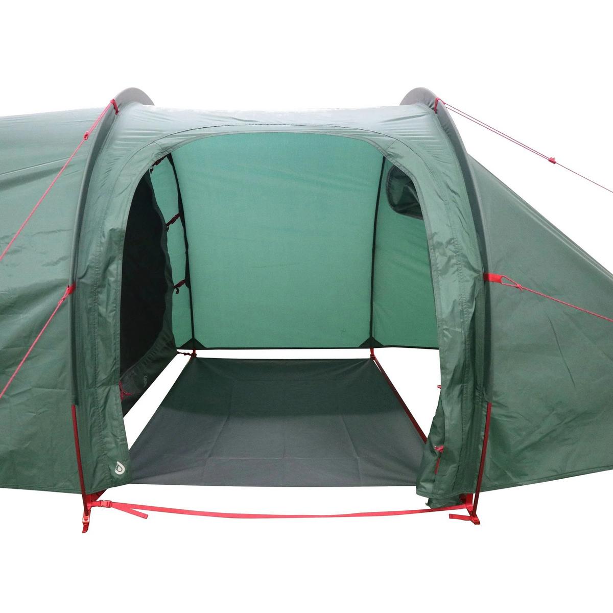 Highlander Respite 2-Person Extended Tunnel Tent - Green