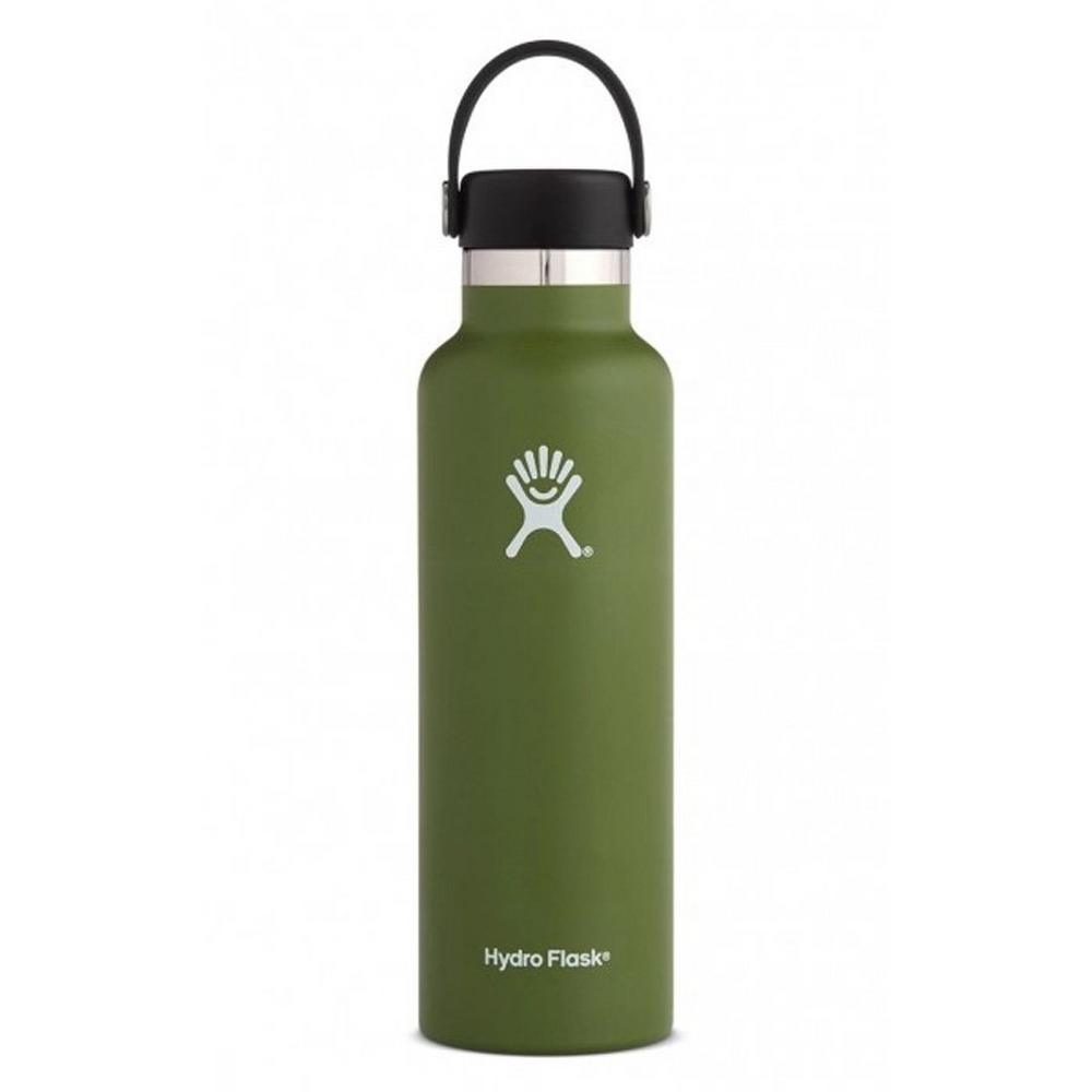 Hydro Flask HYDRATION 21oz / 0.6 L Standard Mouth Bottle Olive