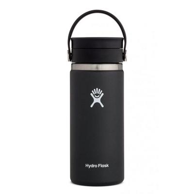 Hydro Flask 16oz Wide Mouth Coffee Cup with Flex Sip Lid - Black