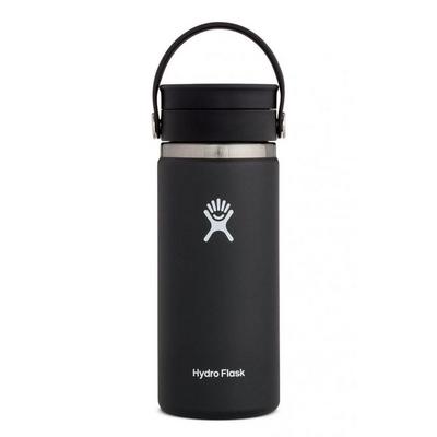 Hydro Flask 16oz Coffee Cup with Wide Mouth Flex - Black