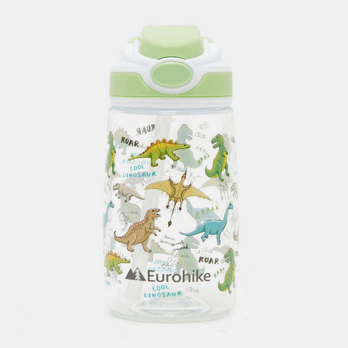 Eurohike Kid's 400ml Flip Lid Bottle - Dinosaurs