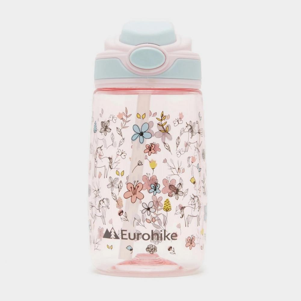 Eurohike Kid's 400ml Flip Lid Bottle - Flowers
