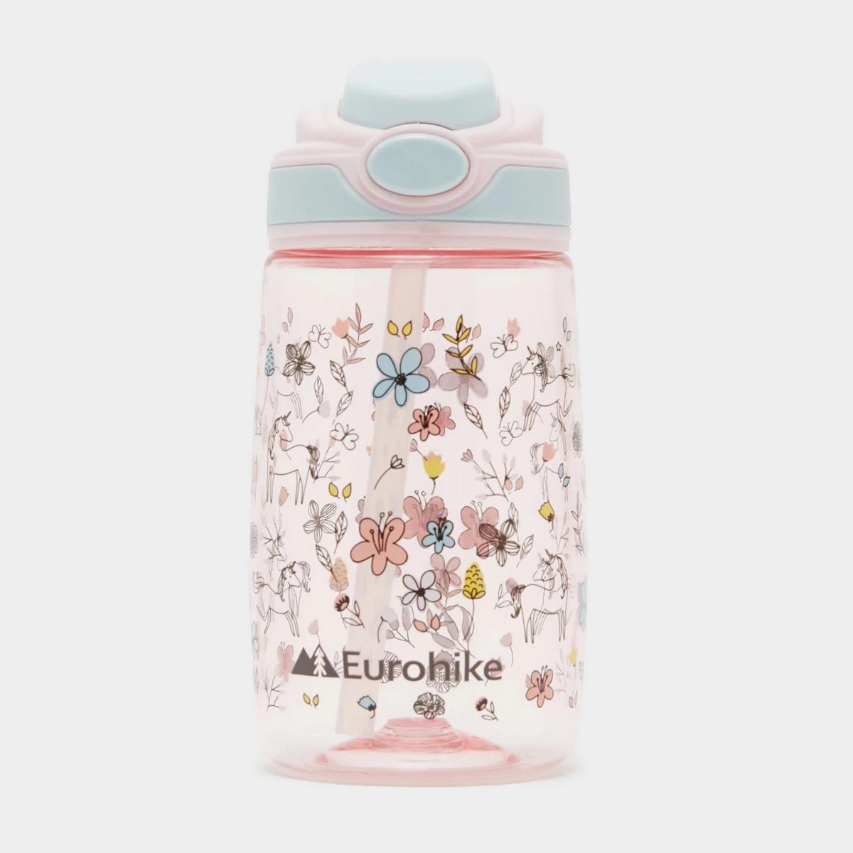 Eurohike Kid's 400ml Flip Lid Bottle - Flowers