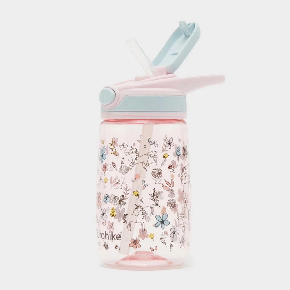 Eurohike Kid's 400ml Flip Lid Bottle - Flowers