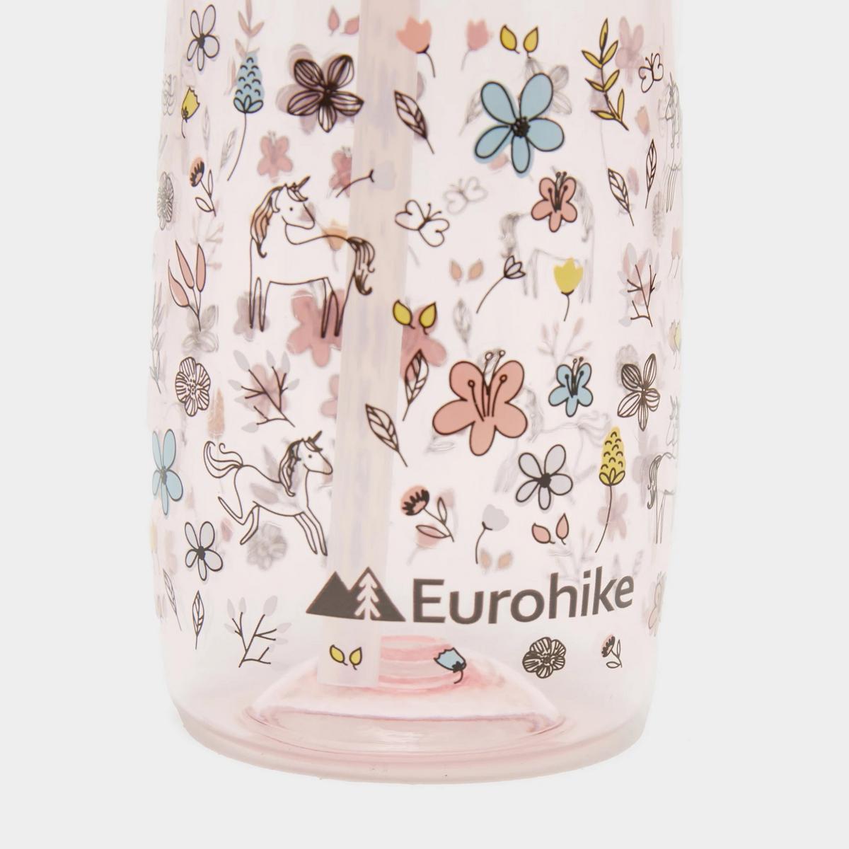 Eurohike Kid's 400ml Flip Lid Bottle - Flowers