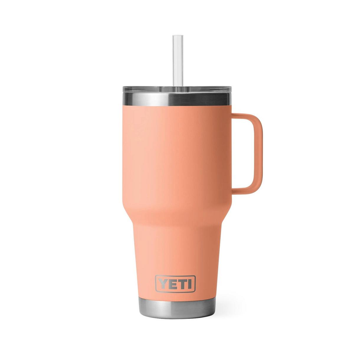 Yeti Rambler 35oz Straw Mug - Peach