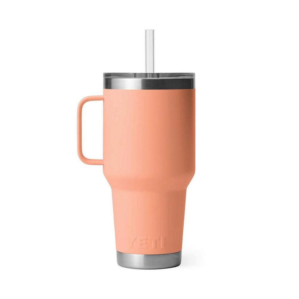 Yeti Rambler 35oz Straw Mug - Peach