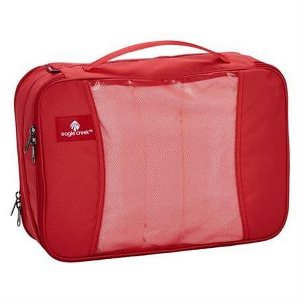 Eagle Creek Travel Luggage: Pack-it Original Clean and Dirty Cube MEDIUM RedFire