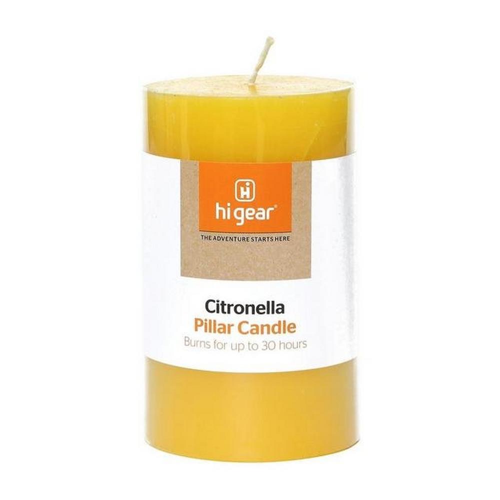 Hi-gear Citronella Pillar Candle