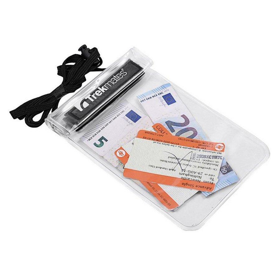 Trekmates Unisex Black Soft Feel Neck Pouch Small