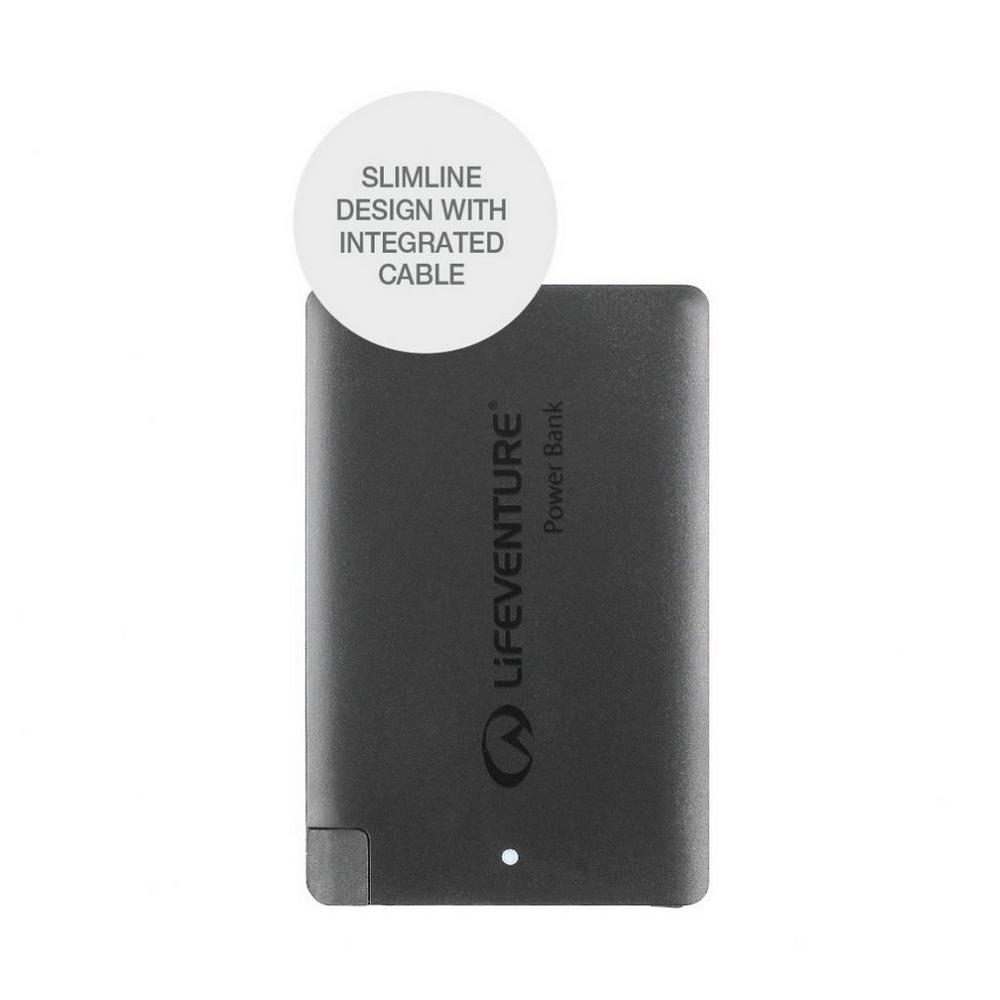 Lifeventure RFID Charger Wallet & Power Bank - Black